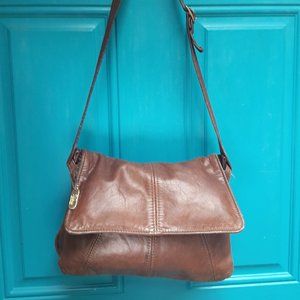 VICTORIA LEATHER CO Genuine Soft Leather Bag Purse Bohemian Rustic Crossbody